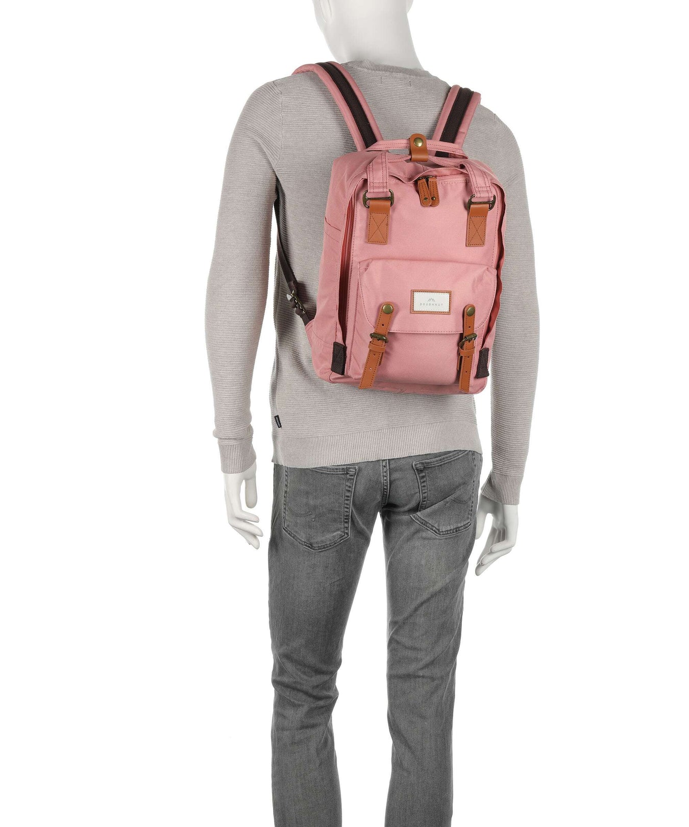 Doughnut Main Line Macaroon Backpack deep pink