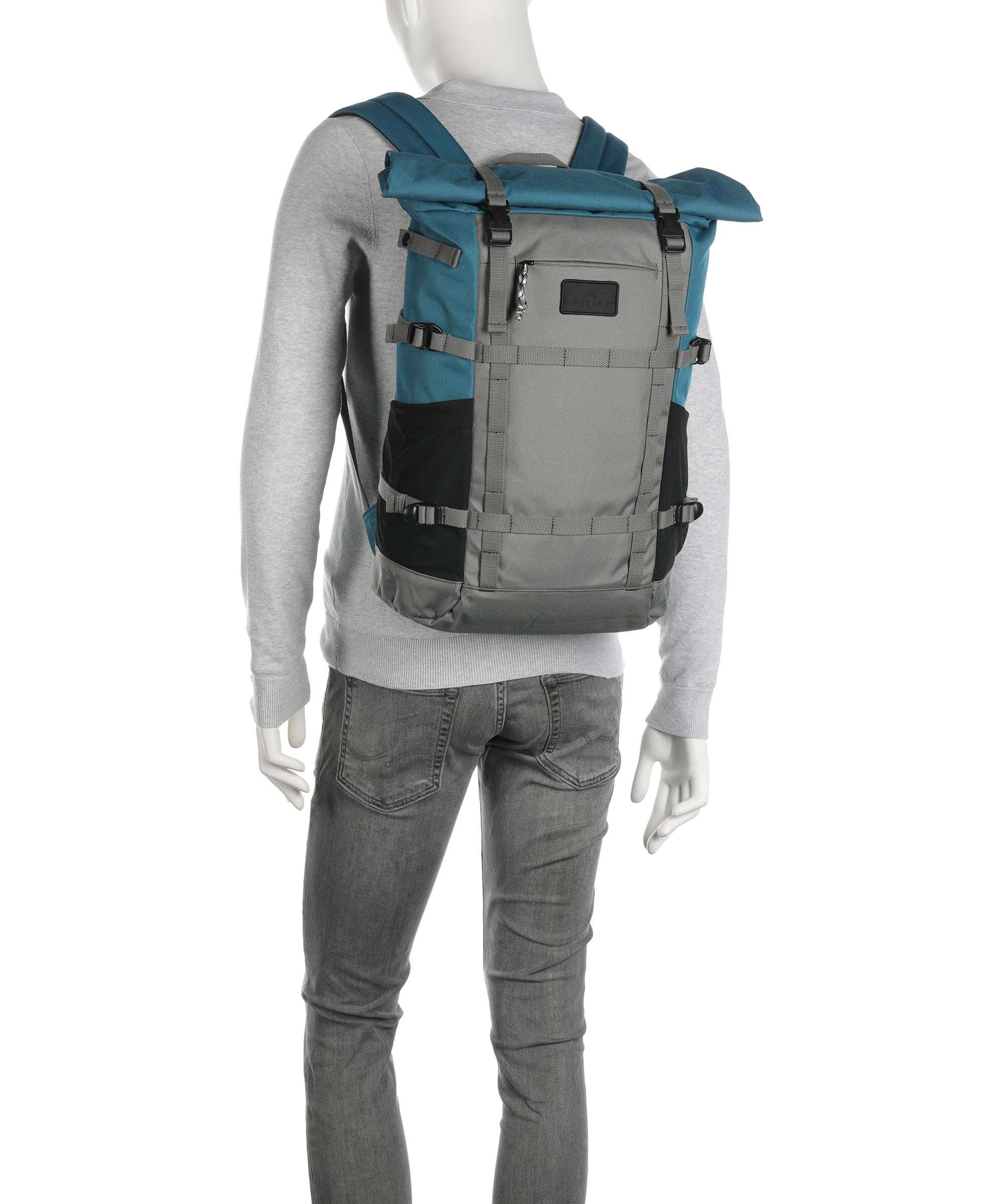 Doughnut Paratrooper Rolltop backpack nautical/dark grey