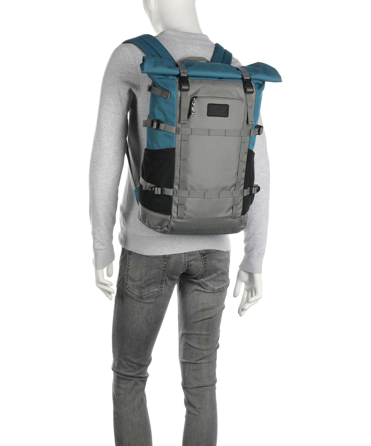 Doughnut Paratrooper Rolltop backpack brown/grey
