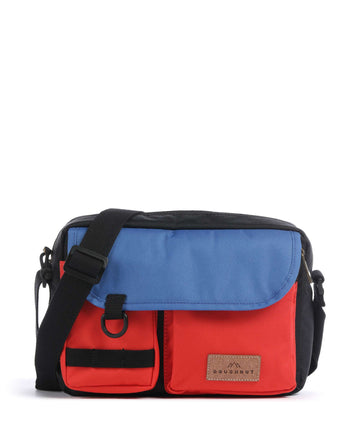 Doughnut Reborn Mission Lite Umhängetasche black/grapefruit
