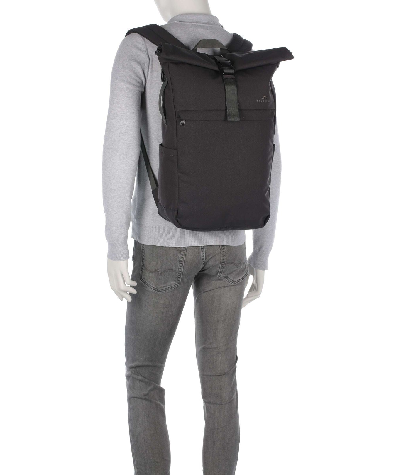 Doughnut Mediative Jetpack Rolltop backpack midnight blue