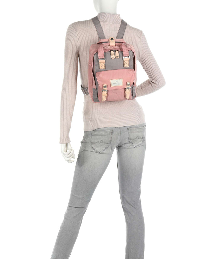 Doughnut Macaroon Mini Backpack lavender/rose