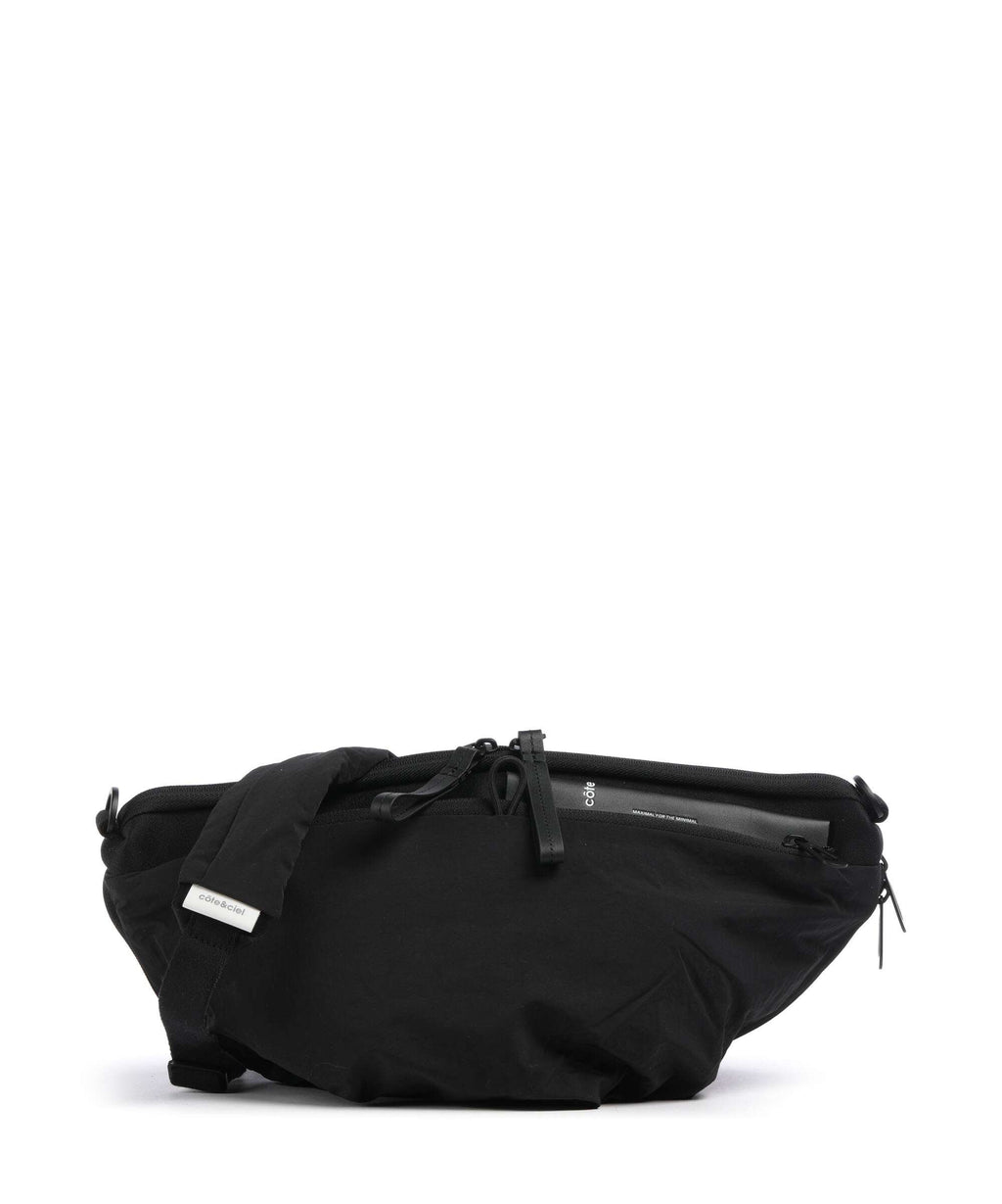 Côte&Ciel Orne Crossbody bag black/sage green