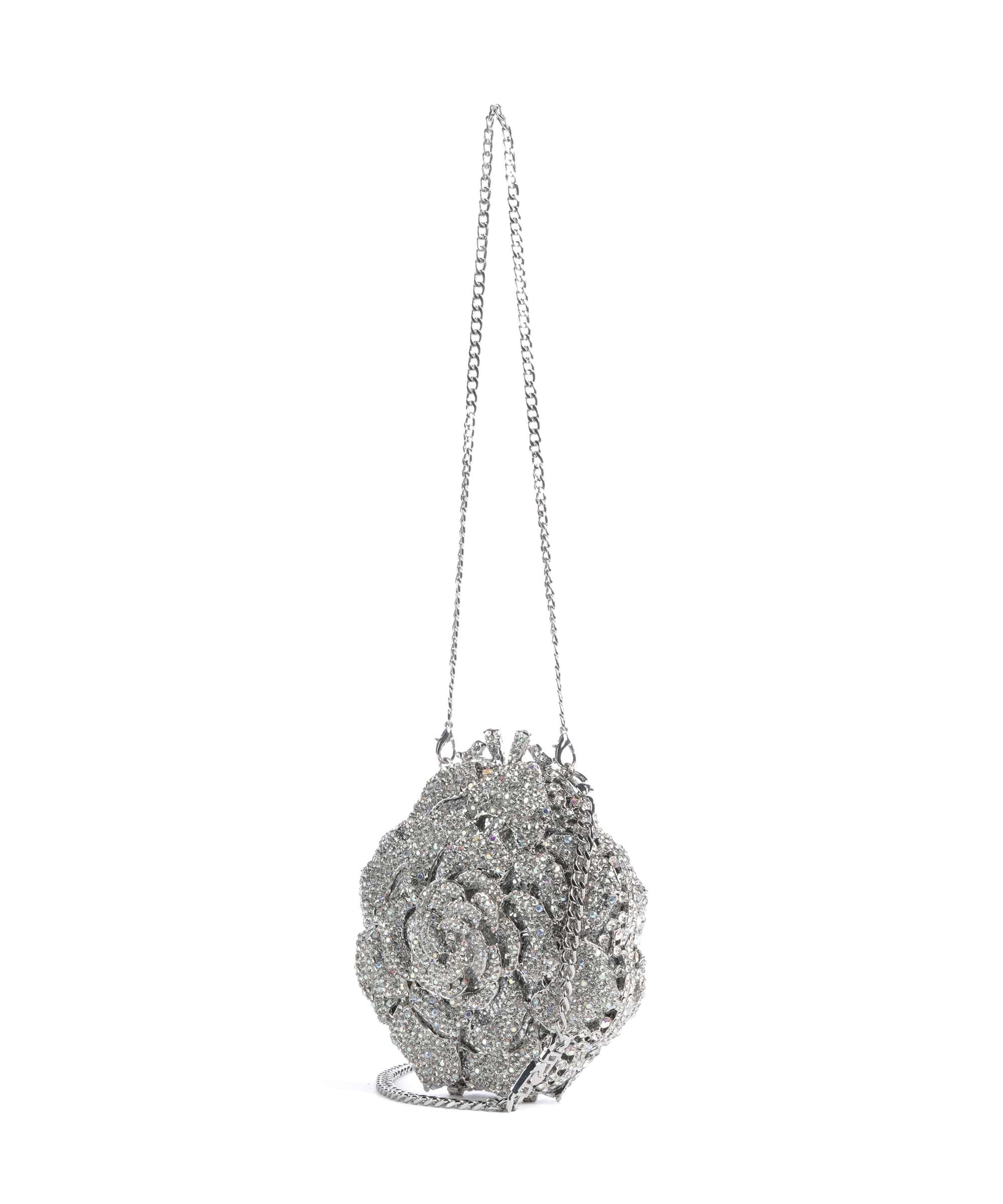 Dune London Bling Crossbody bag silver