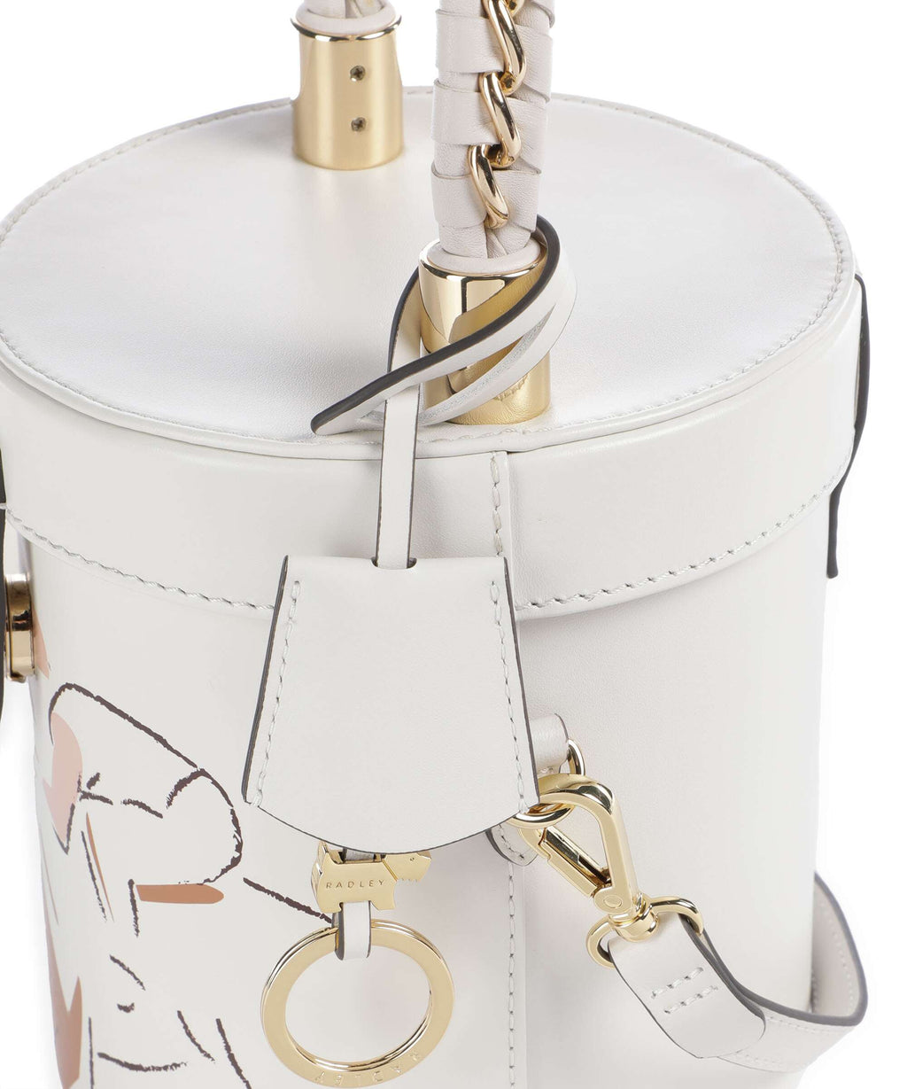 Radley London Racing Crossbody bag chalk