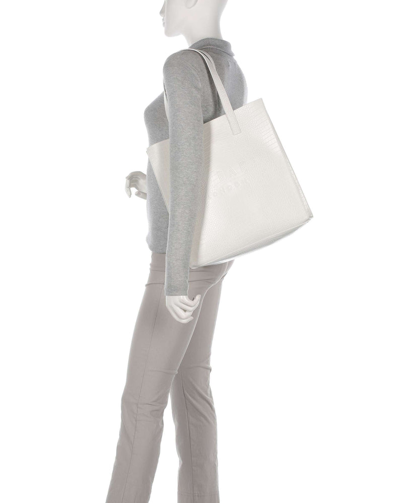 Ted Baker Croccon Tote bag nude