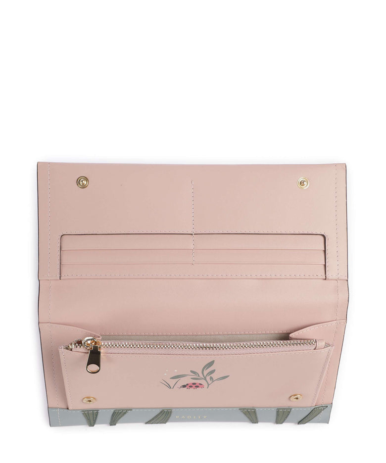 Radley London Spring Meadow Wallet prairie pink