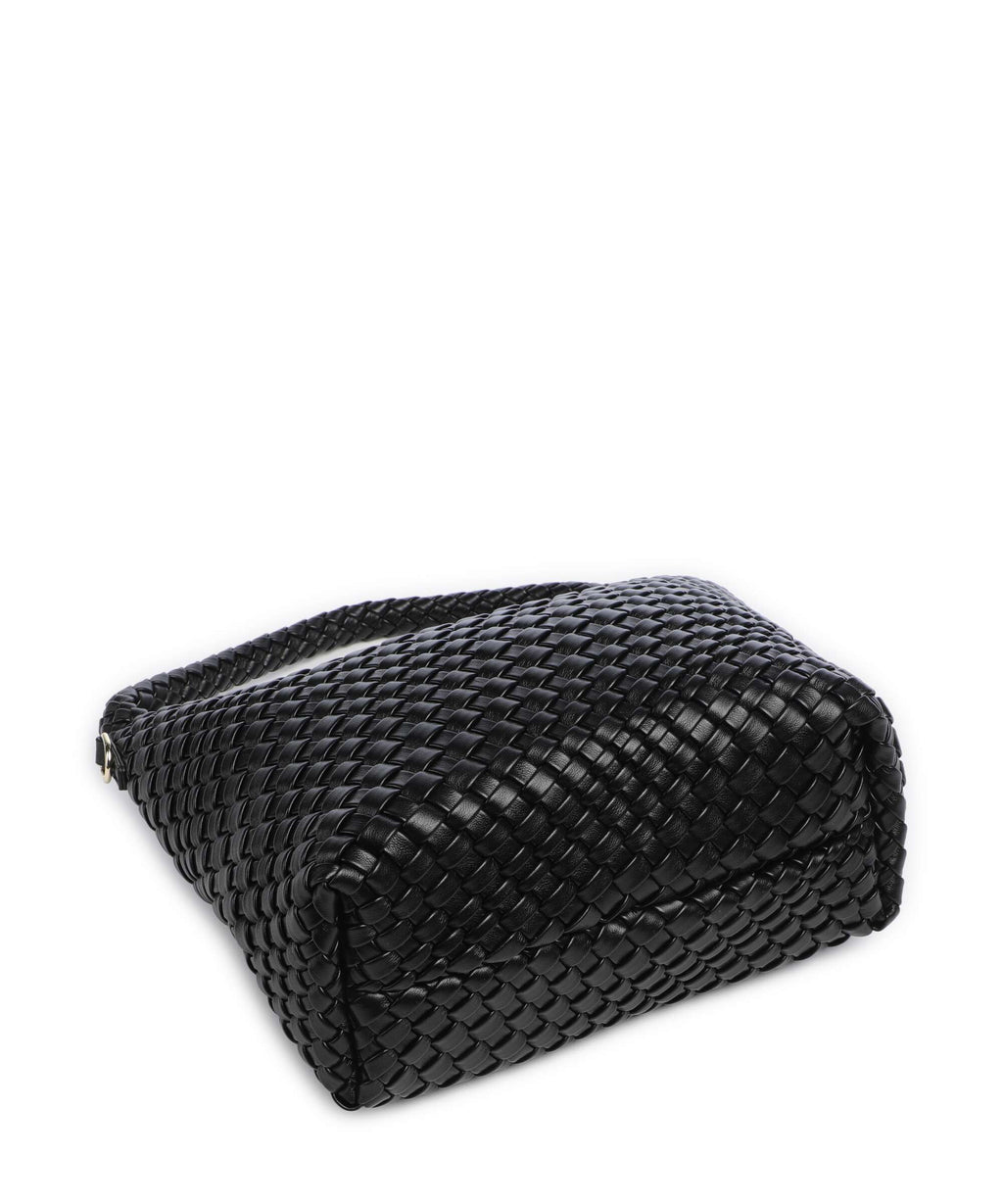 Dune London Deliberate M Bucket bag black