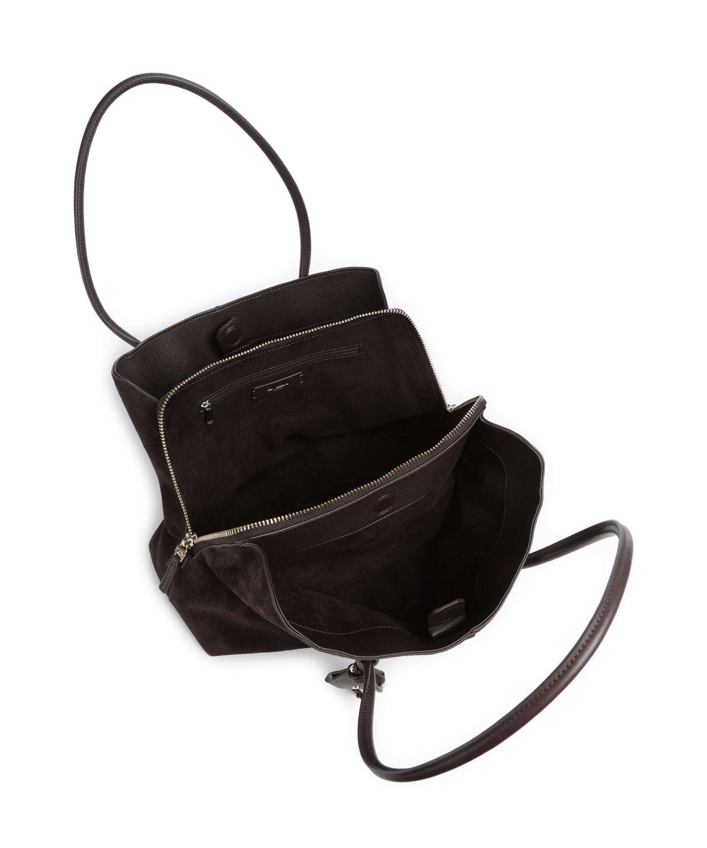 Dune London Deserving L Tote bag dark brown