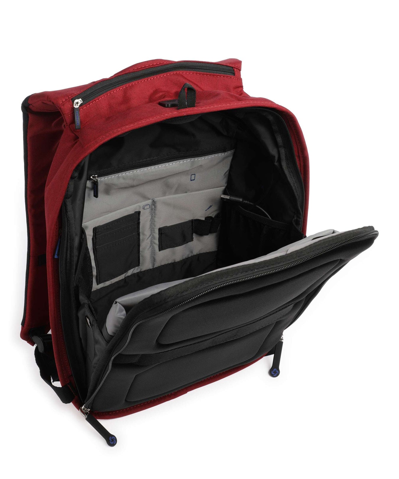 Samsonite Securipak Backpack garnet red