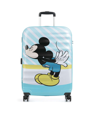 American Tourister Wavebreaker Disney 4-Rollen Trolley mickey blue kiss
