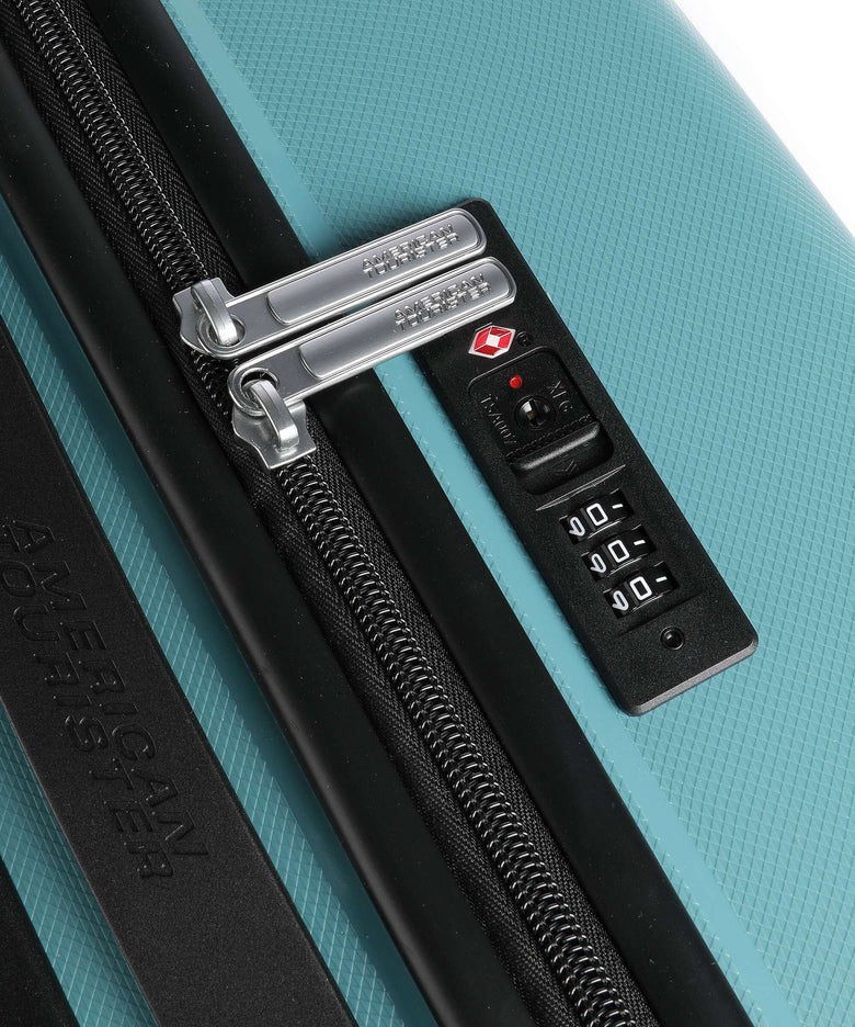 American Tourister Air Move Spinner (4 wheels) teal