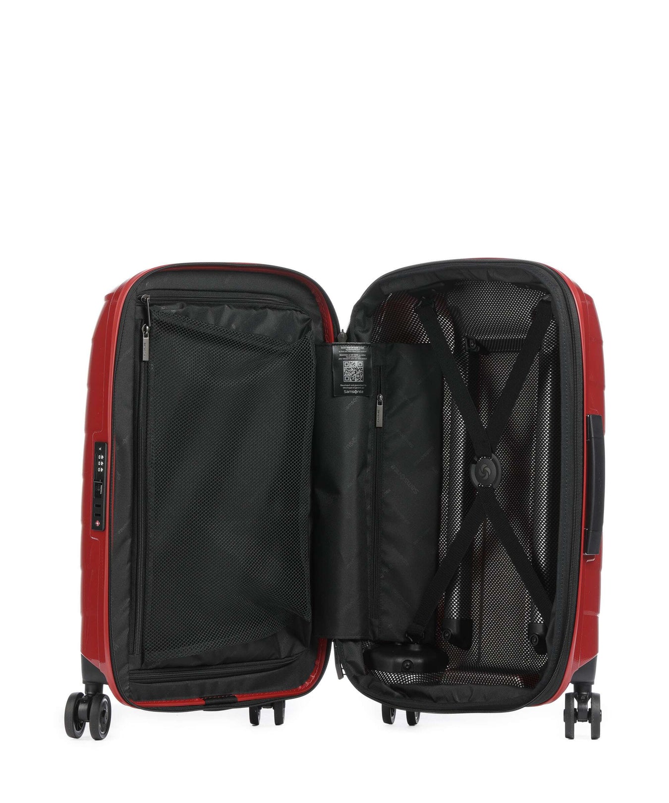 Samsonite Attrix EXP Spinner (4 wheels) red