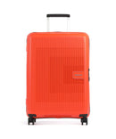 American Tourister Aerostep 4-Rollen Trolley bright orange