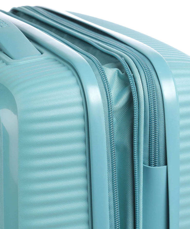 American Tourister Soundbox Spinner (4 wheels) turquoise tonic