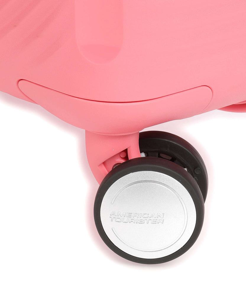 American Tourister Soundbox Spinner (4 wheels) sun kissed coral