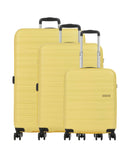 American Tourister High Turn Set valigie trolley (4 ruote) matt yellow