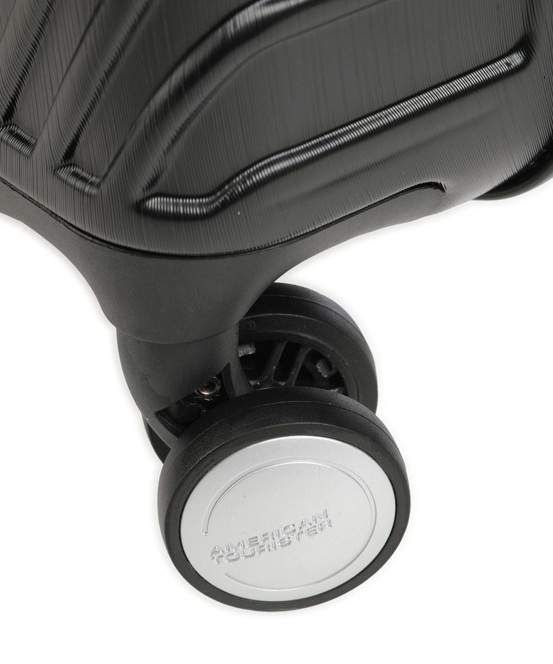 American Tourister Mickey Clouds Spinner (4 wheels) mickey true black