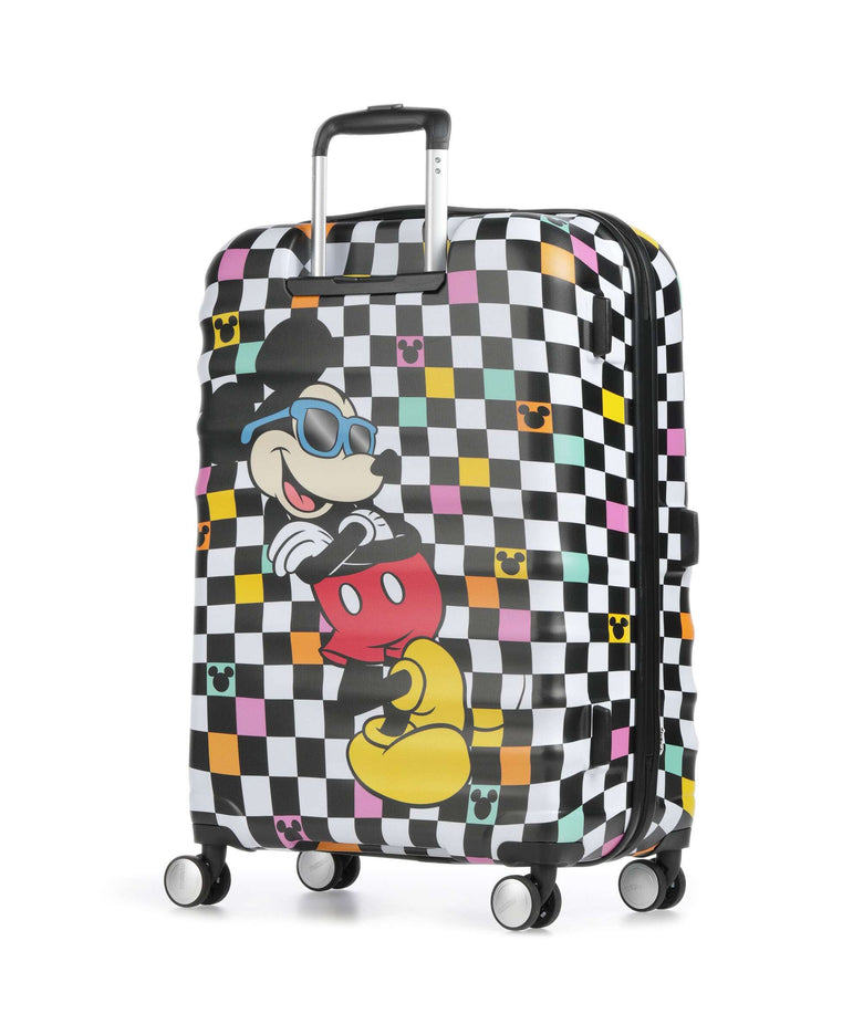 American Tourister Wavebreaker Disney Spinner (4 wheels) mickey check