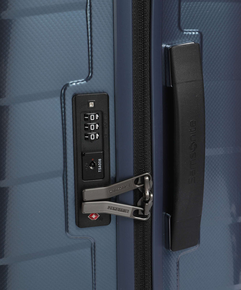 Samsonite Attrix Spinner (4 wheels) steel blue