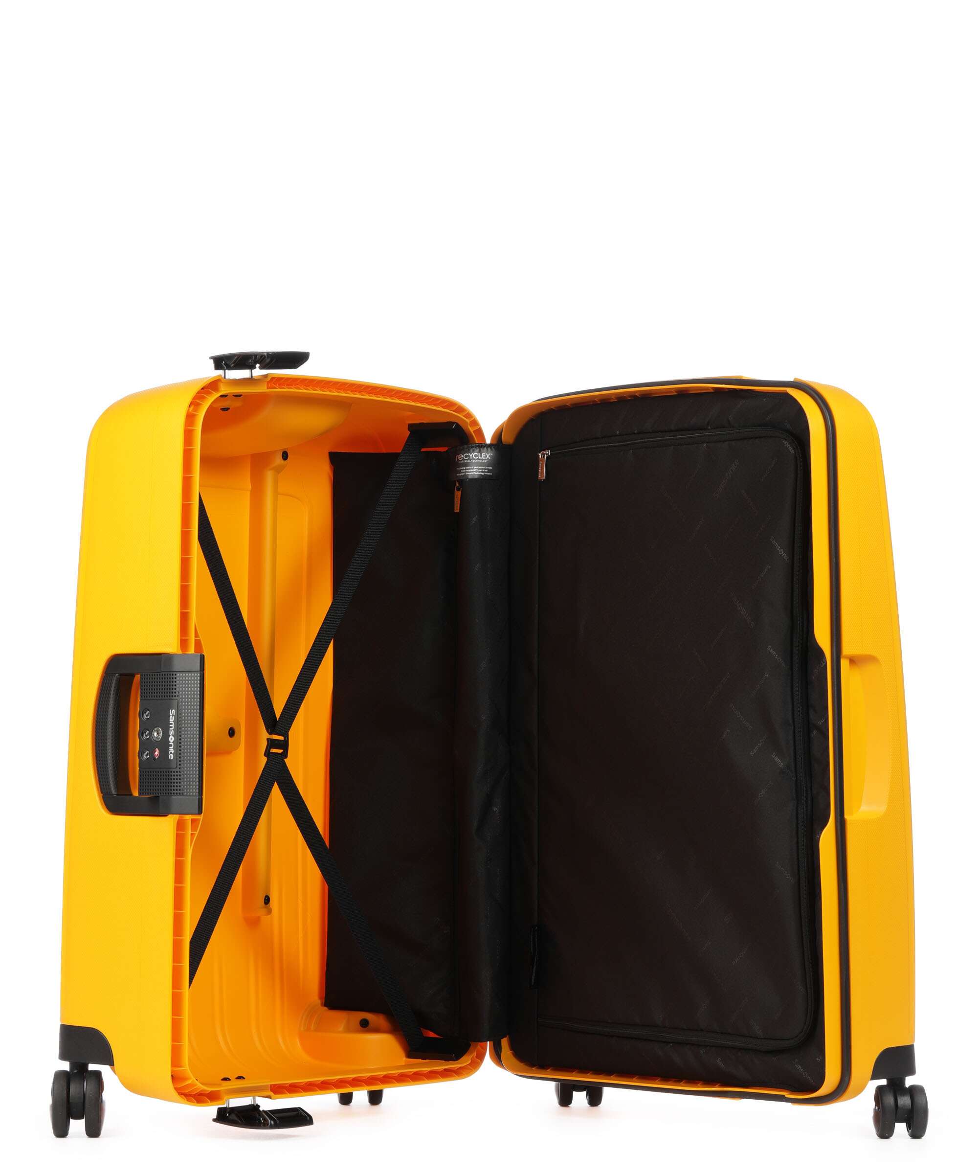 Samsonite S'Cure Spinner (4 wheels) honey yellow
