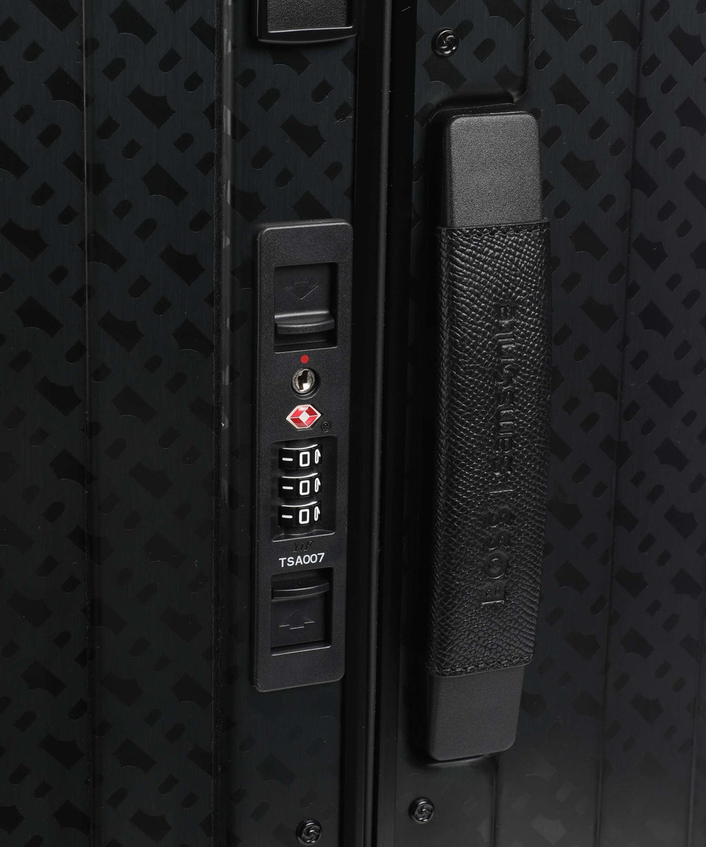 Samsonite Lite-Box Alu Boss Edition Spinner (4 wheels) graphite monogram