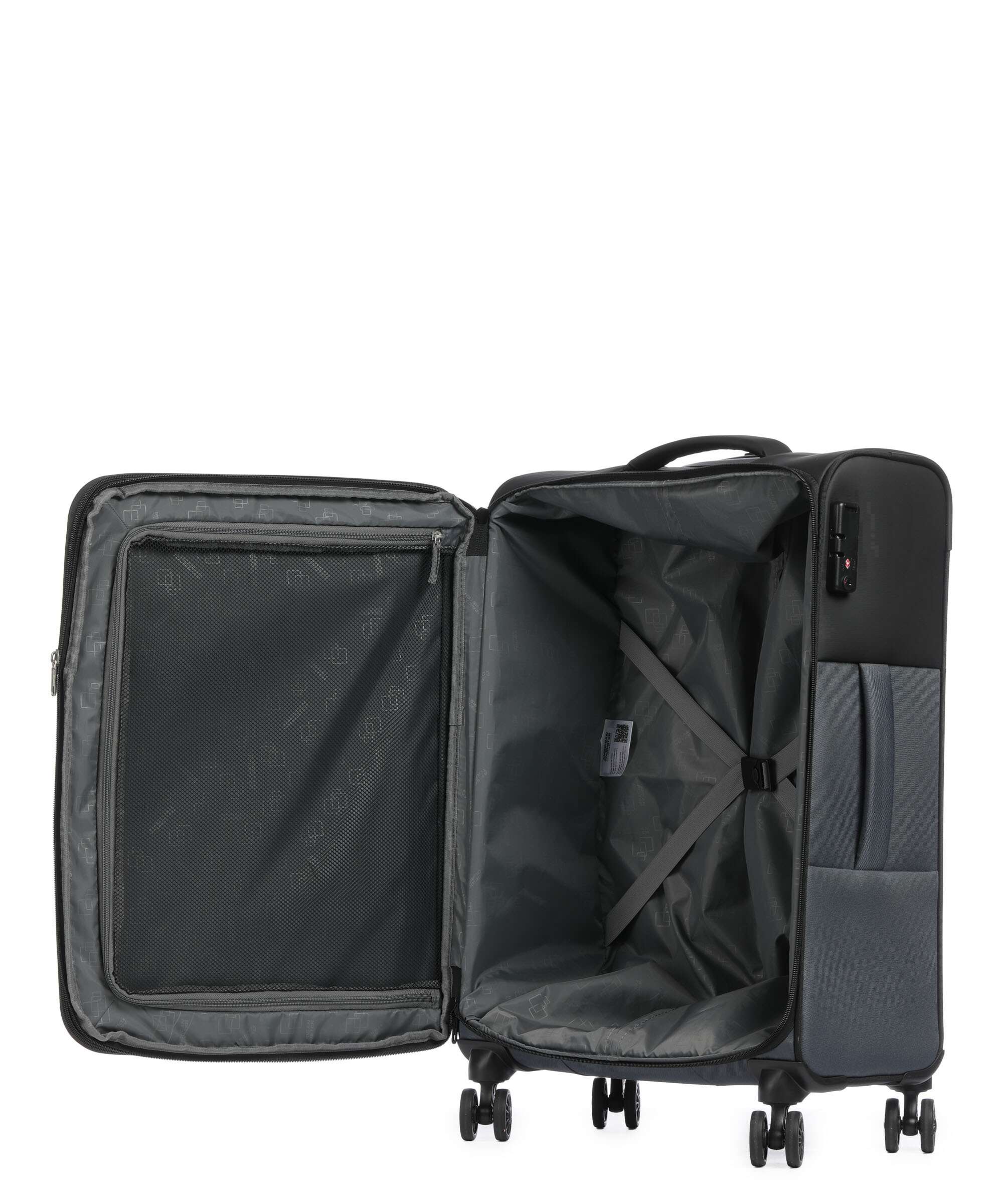American Tourister Daring Dash Spinner (4 wheels) black/grey