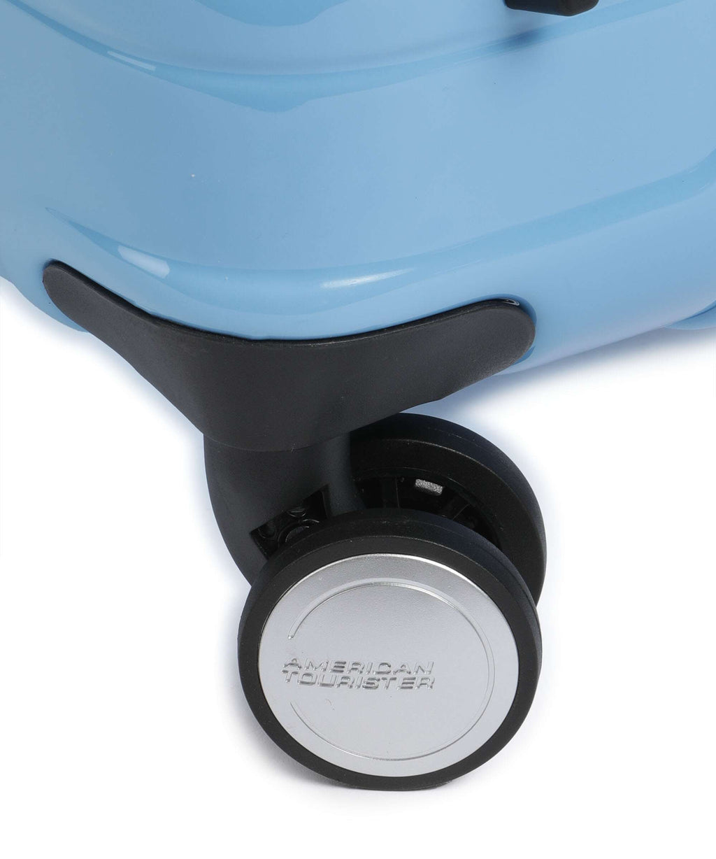 American Tourister Flashline Pop Spinner (4 wheels) cloudy blue