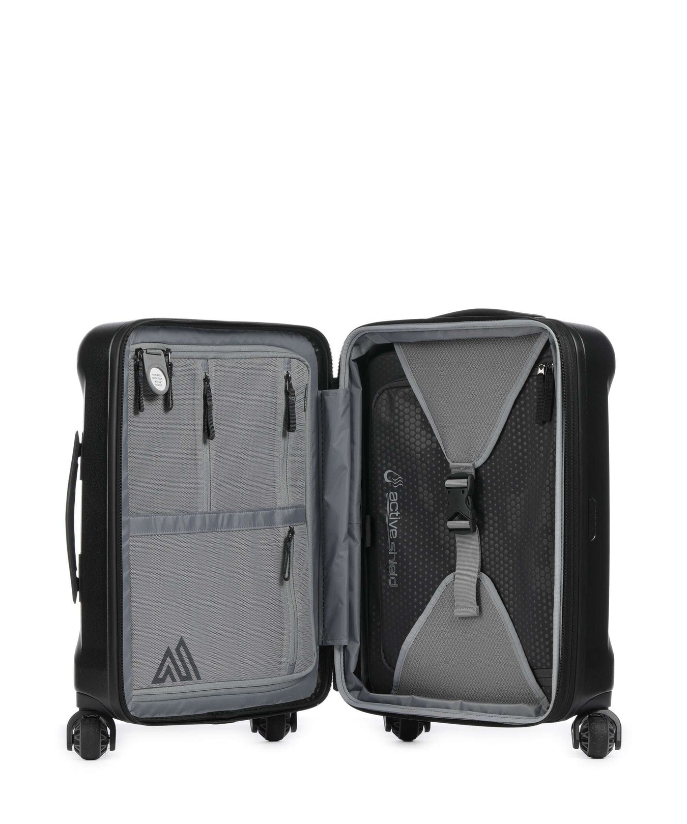 Gregory Quadro Pro Spinner (4 wheels) optic black