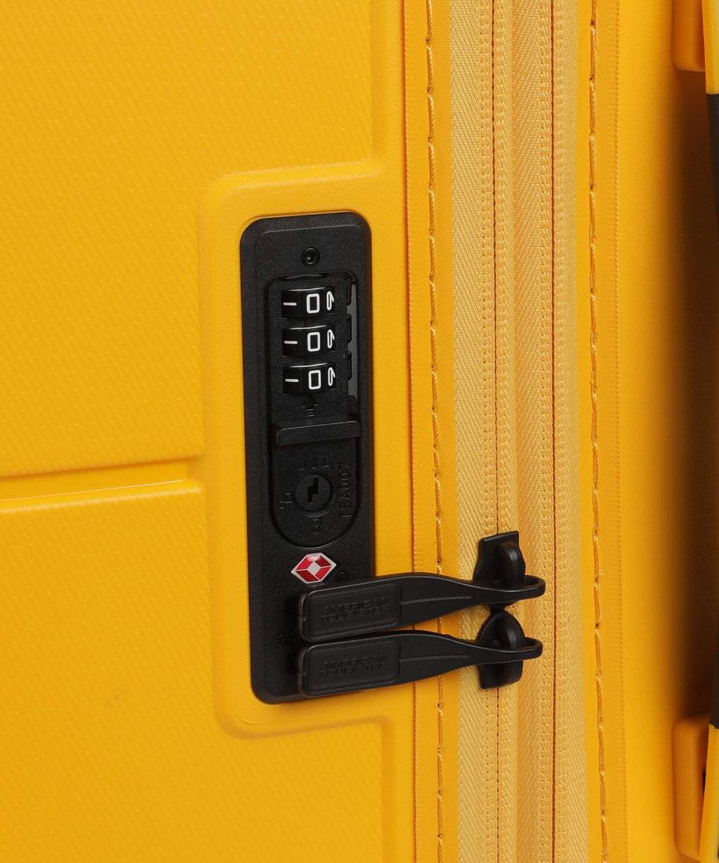 American Tourister Dashpop Spinner (4 wheels) golden yellow