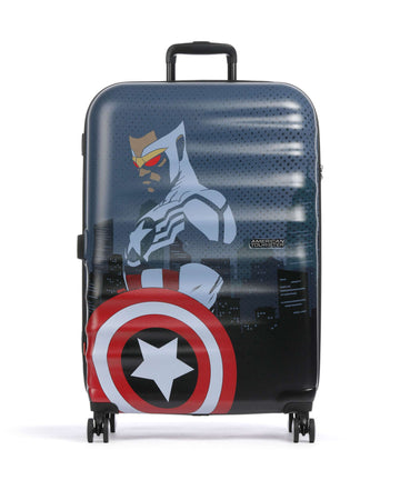American Tourister Wavebreaker Disney 4-Rollen Trolley captain america city