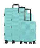 American Tourister Sunset Hills 4-Rollen Trolley Set mint green