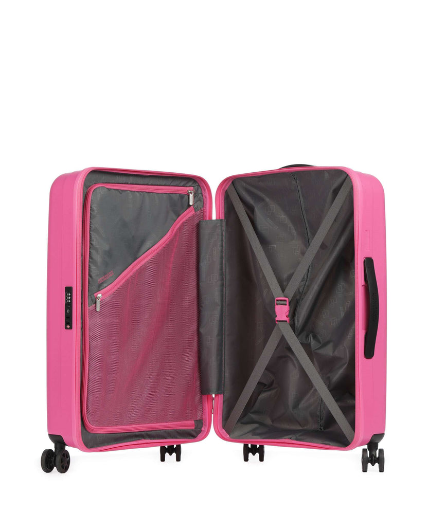 American Tourister Rejoy Spinner (4 wheels) hawaiian pink