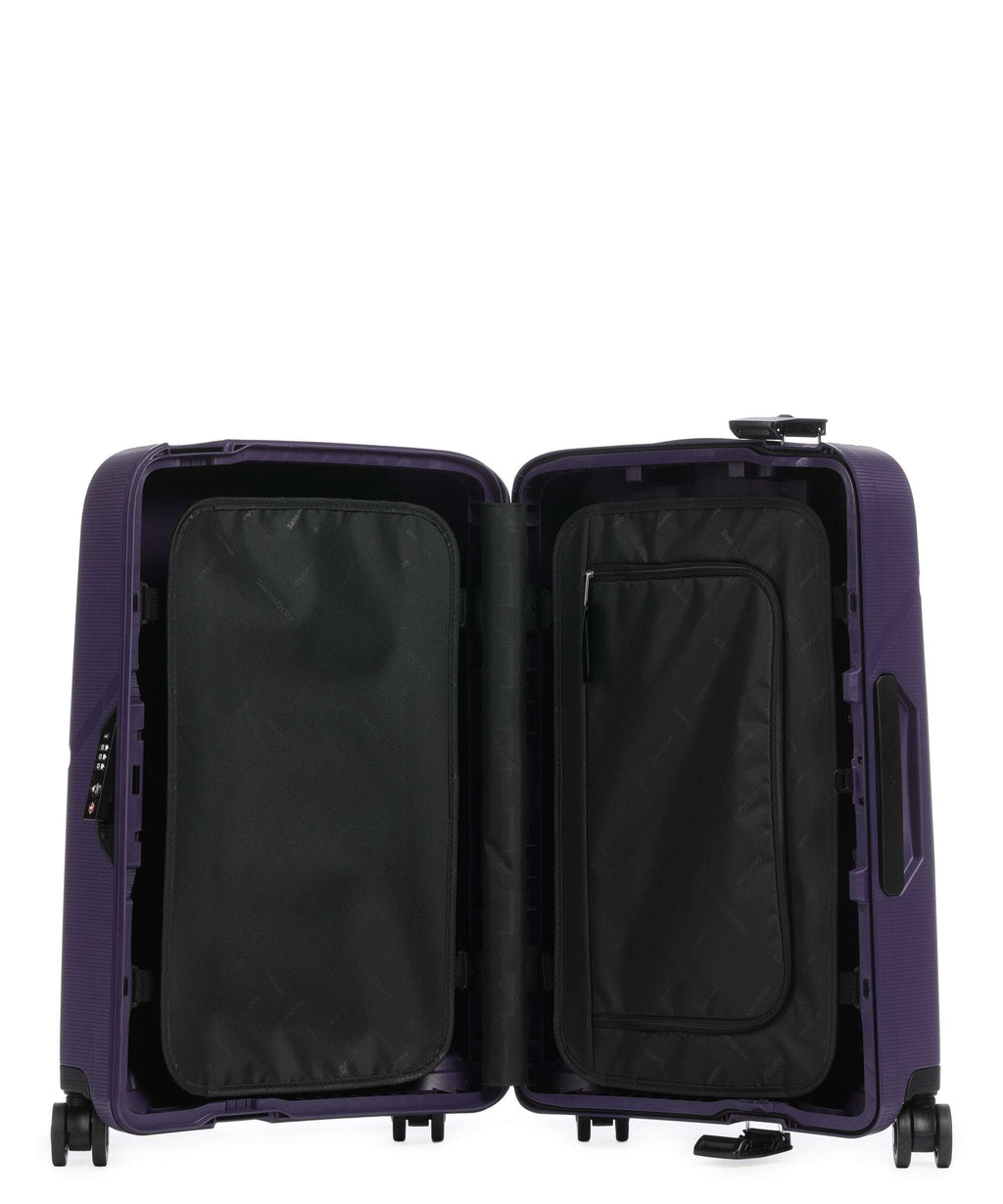 Samsonite Magnum Eco Spinner (4 wheels) dark purple