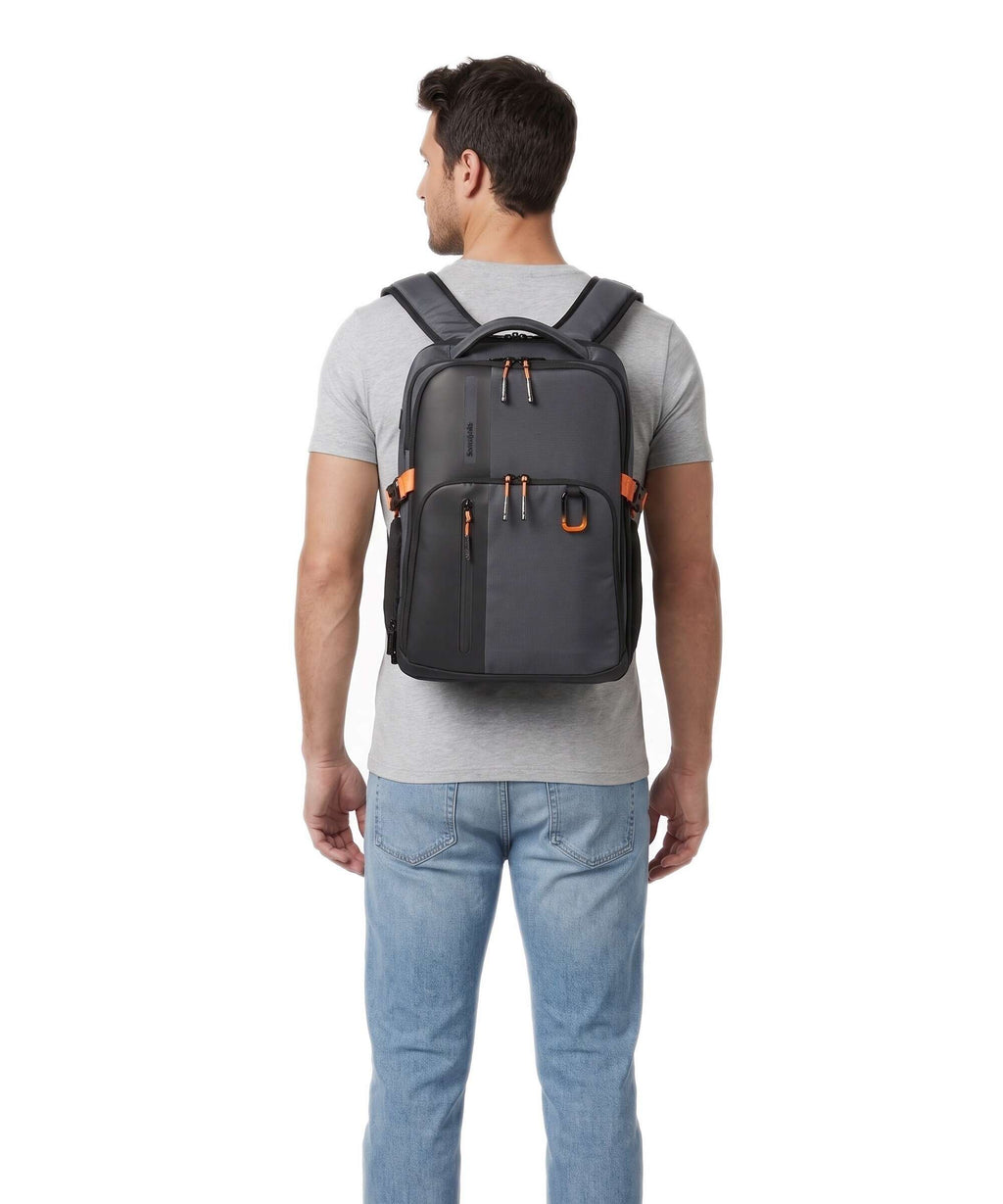 Samsonite Biz2Go Travel backpack graphite/apricot