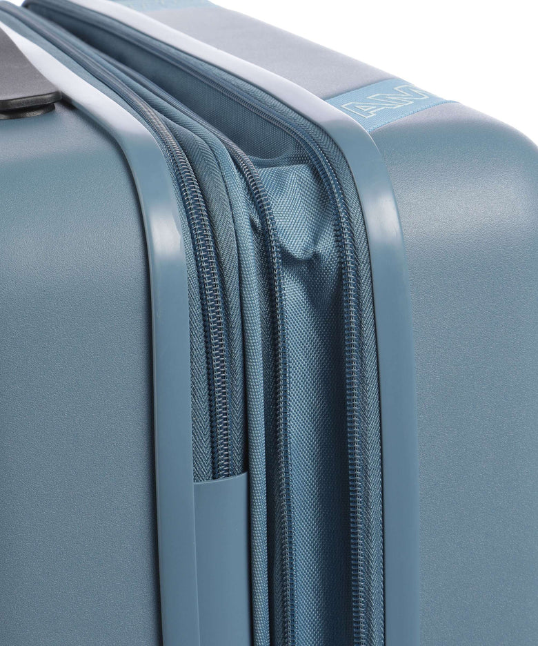 American Tourister Dynabelt Spinner (4 wheels) rainstorm blue