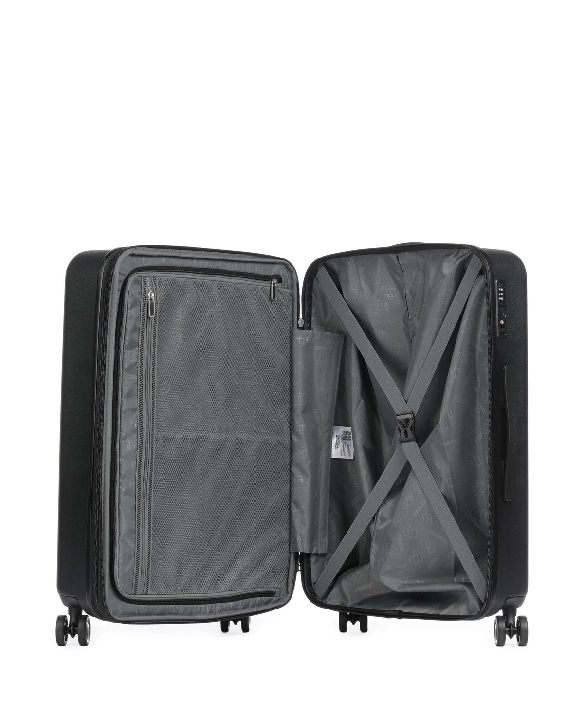 American Tourister Dynabelt Spinner (4 wheels) volcano black