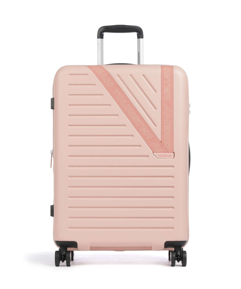American Tourister Dynabelt Spinner (4 wheels) sandy rose