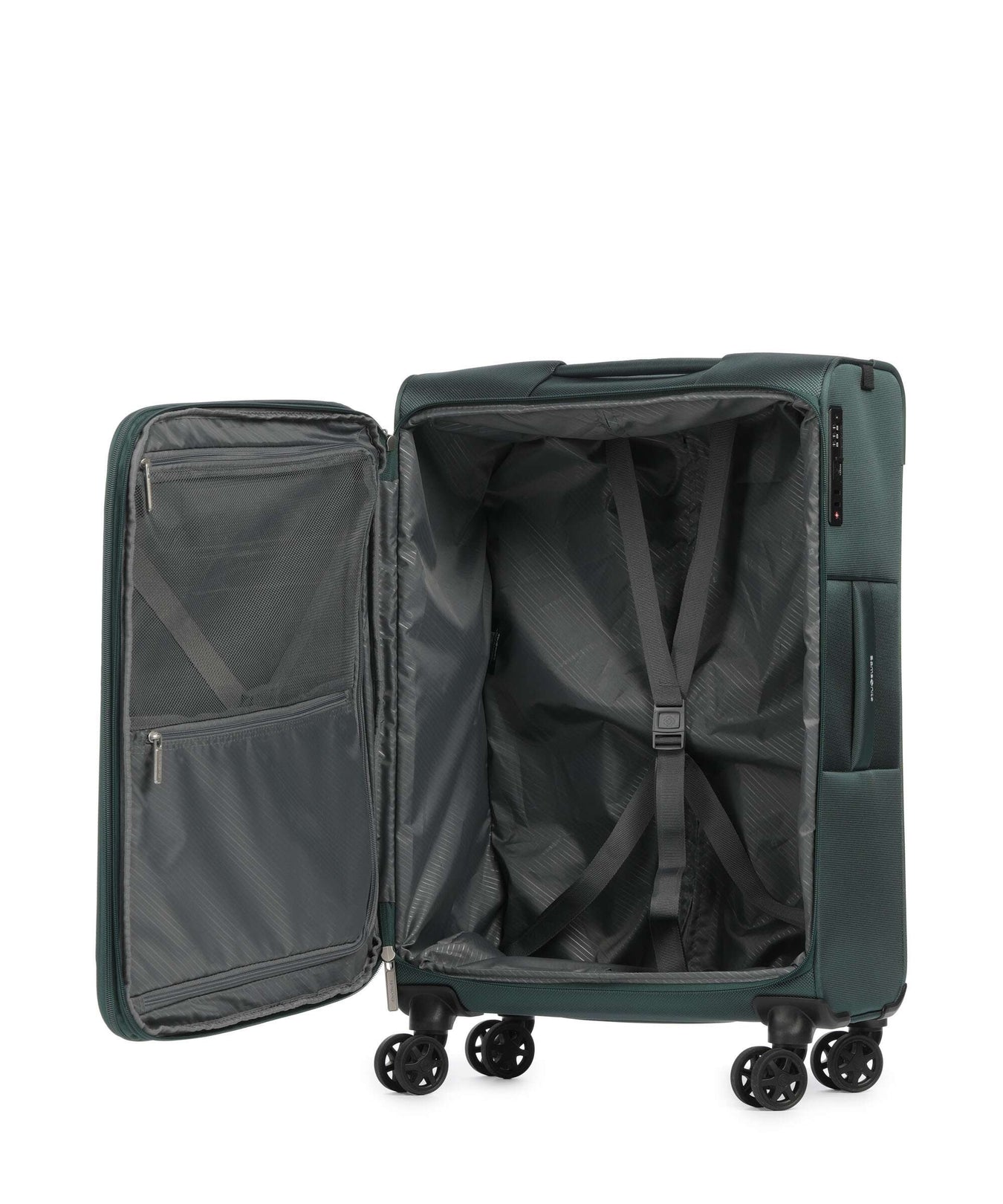 Samsonite Base Breeze Spinner (4 wheels) dark green