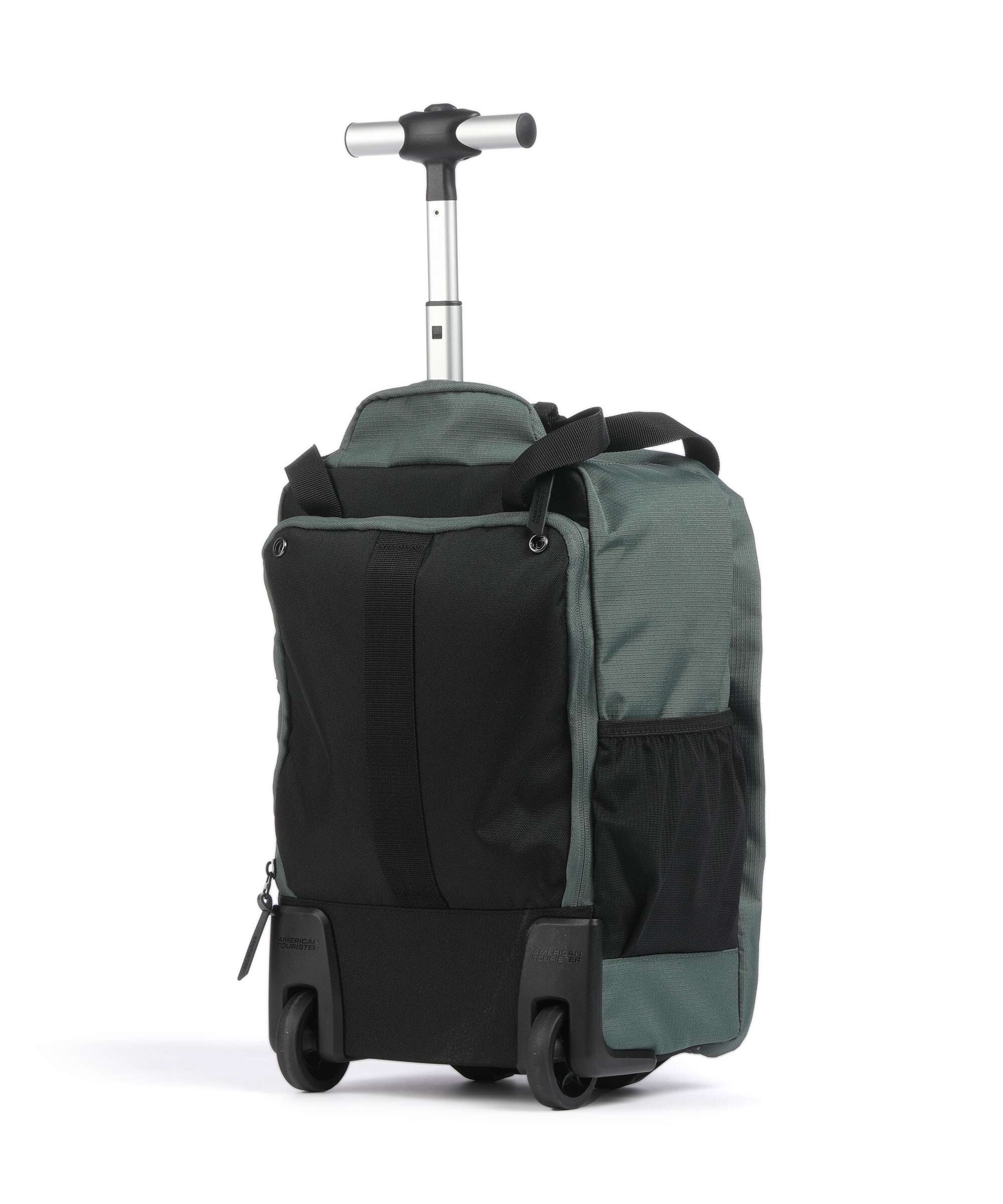 American Tourister Take2Cabin Backpack with wheels dark forest