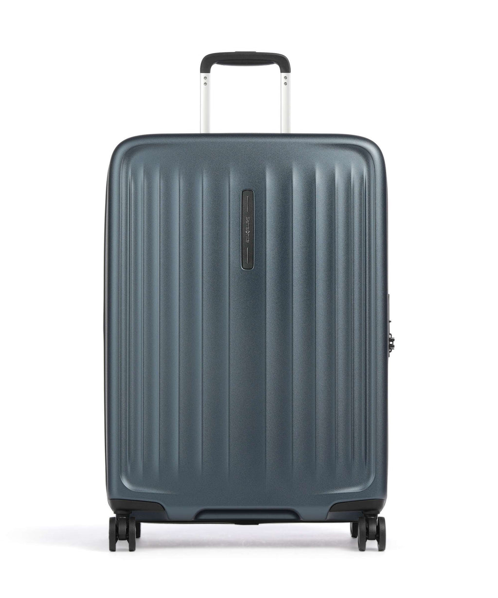 Samsonite Fyrm Spinner (4 wheels) steel blue