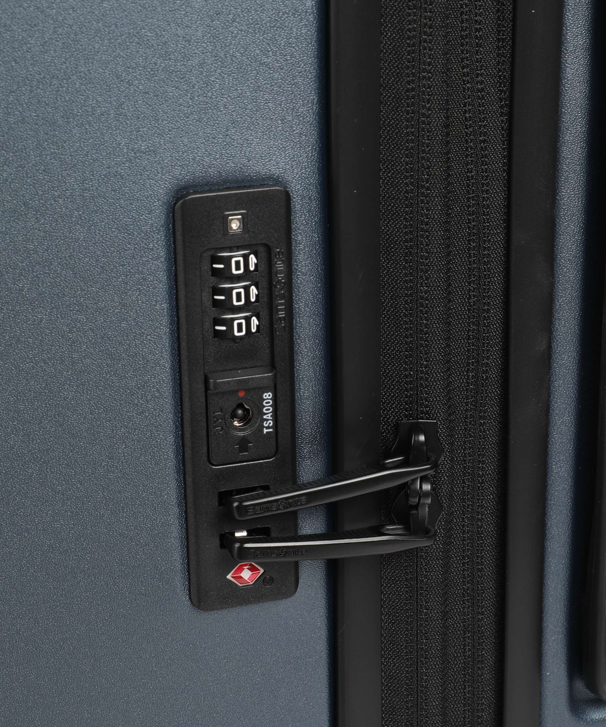 Samsonite Fyrm Spinner (4 wheels) steel blue