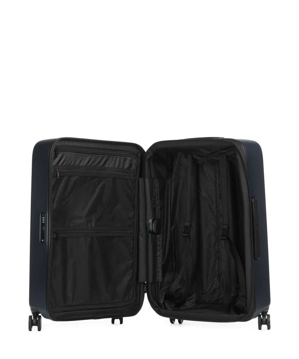 Samsonite Fyrm Suitcase set (4 wheels) steel blue