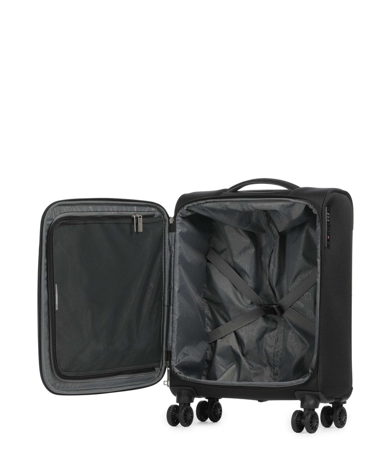 American Tourister Cloudrider S Spinner (4 wheels) jet black
