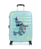American Tourister Wavebreaker Disney 4-Rollen Trolley stitch flower