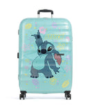 American Tourister Wavebreaker Disney 4-Rollen Trolley stitch flower