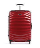 Samsonite Lite-Shock 4-Rollen Trolley hyacinth red