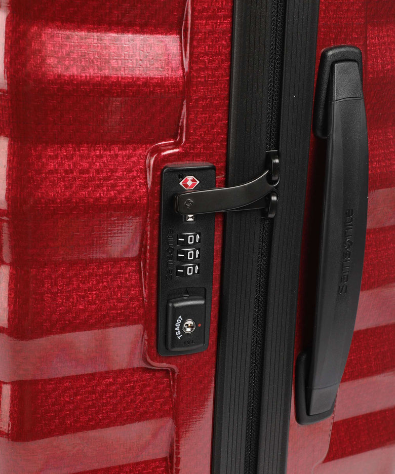 Samsonite Lite Shock Spinner (4 wheels) hyacinth red