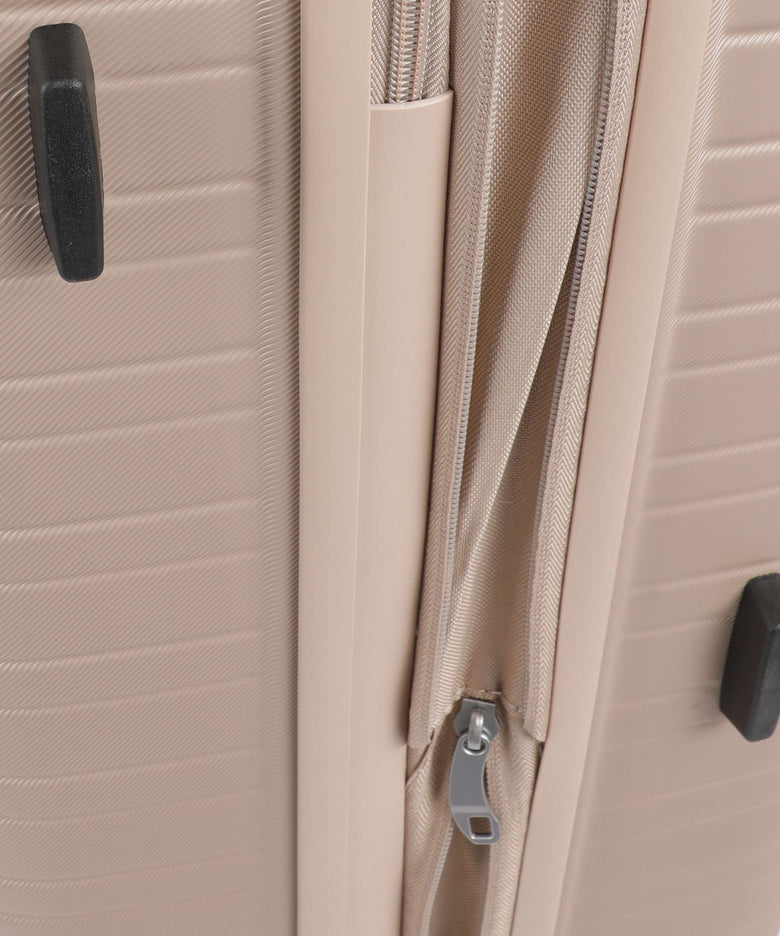 American Tourister Flashline Spinner (4 wheels) ivory gold