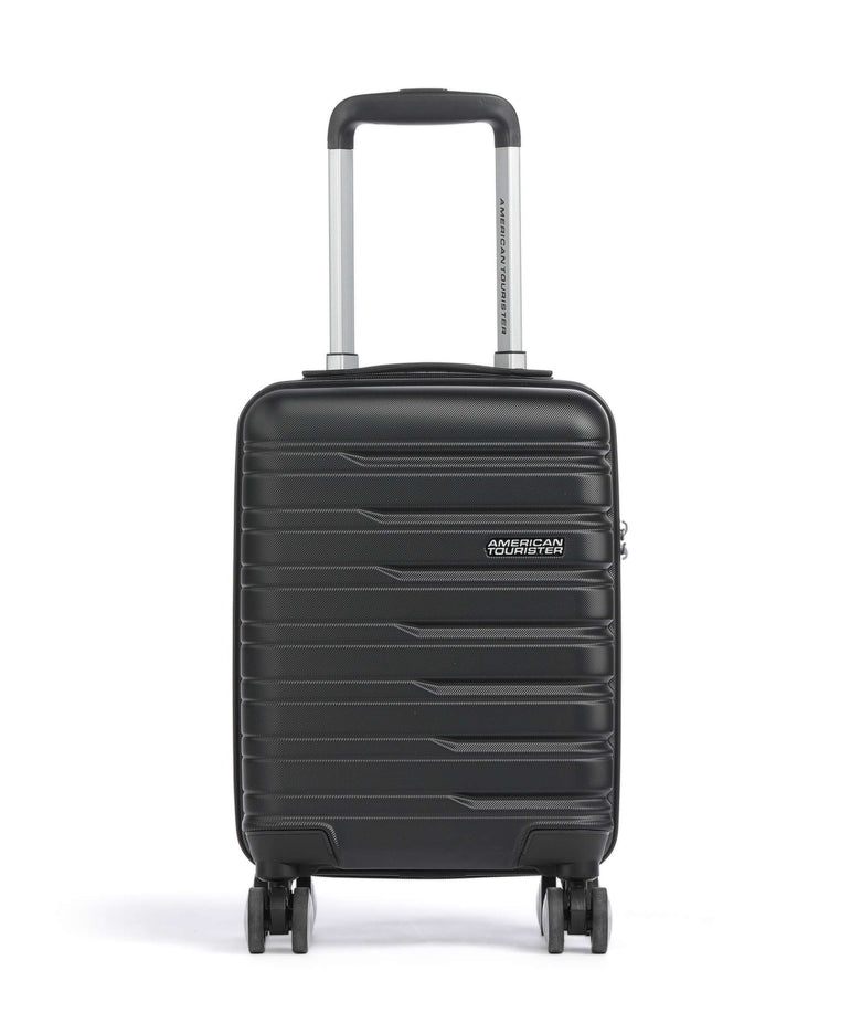American Tourister Flashline Spinner (4 wheels) shadow black